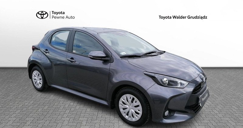 Toyota Yaris cena 86900 przebieg: 19341, rok produkcji 2022 z Grudziądz małe 172